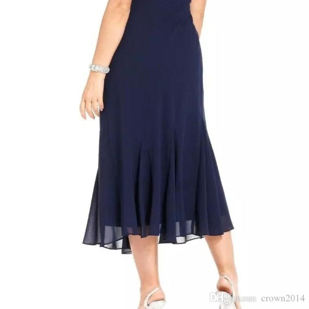 New Catherines Sleeves Beaded Dress Plus Size 26W - Picture 4 of 14
